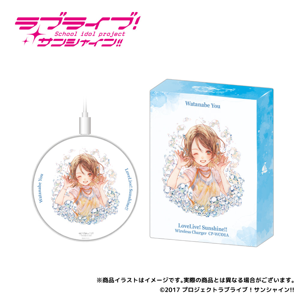 [PREORDER] Aqours Love Live x Onkyo Wireless Charger CP-WC01A