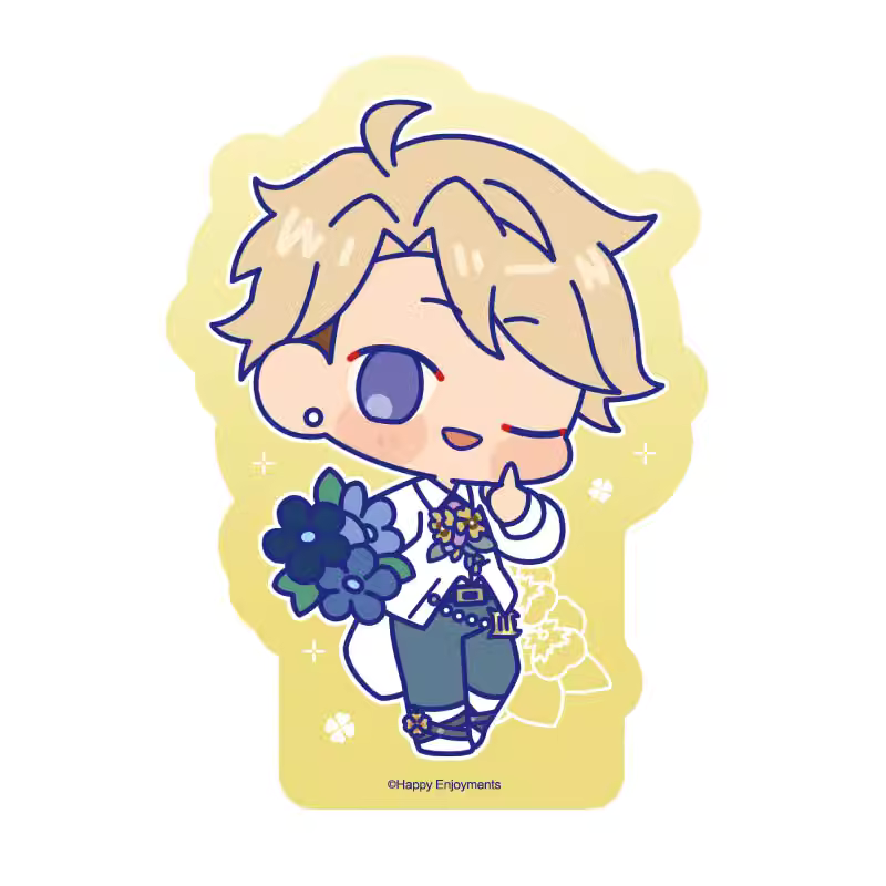 [PREORDER] CN Ensemble Stars Murmurs of Flourishing Blossoms Chibi Acrylic Blocks