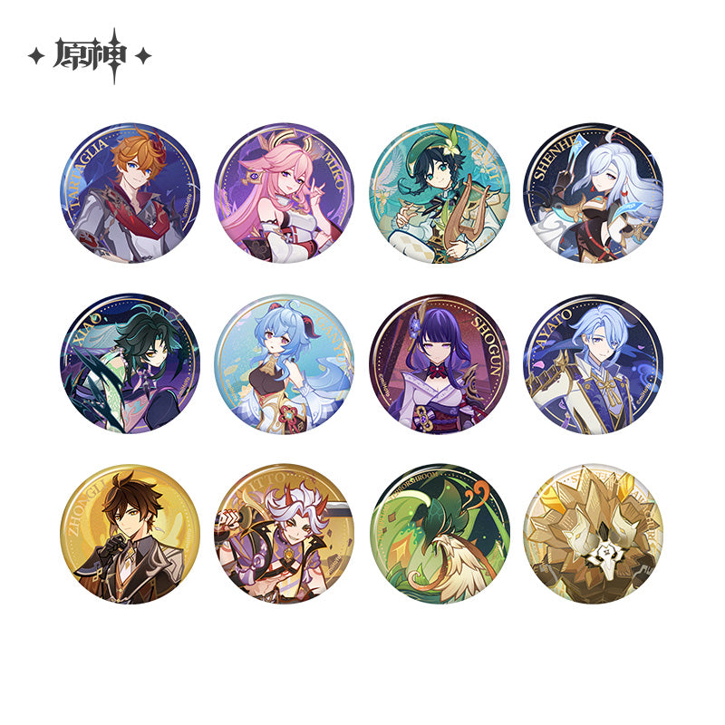 [PREORDER] Genshin Impact Seven Saints Summoning Series Can Badges