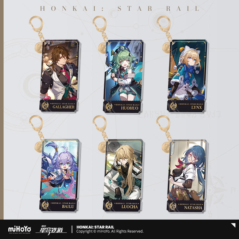 [PREORDER] Honkai: Star Rail Acrylic Keychain – Neiroh Sells