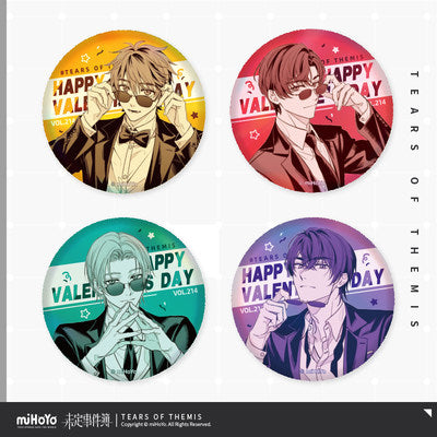 [PREORDER] Tears of Themis Valentine's Day Can Badges