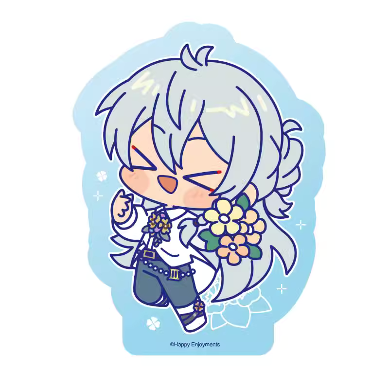 [PREORDER] CN Ensemble Stars Murmurs of Flourishing Blossoms Chibi Acrylic Blocks