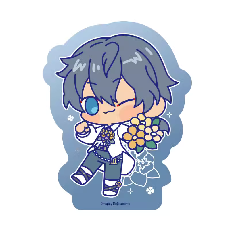 [PREORDER] CN Ensemble Stars Murmurs of Flourishing Blossoms Chibi Acrylic Blocks