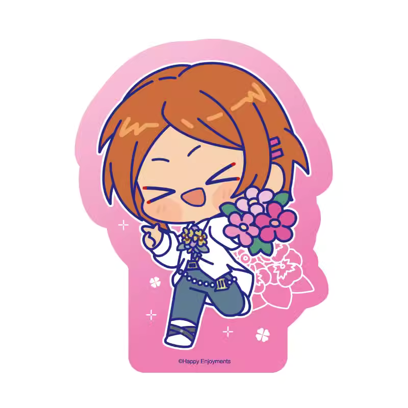 [PREORDER] CN Ensemble Stars Murmurs of Flourishing Blossoms Chibi Acrylic Blocks