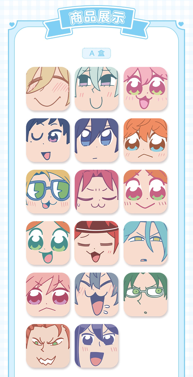 [PREORDER] Ensemble Stars CN Squishy Badges Set A