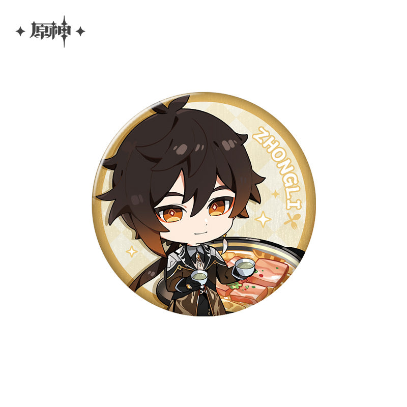 [PREORDER] Genshin Impact Delicious Party Series Can Badges