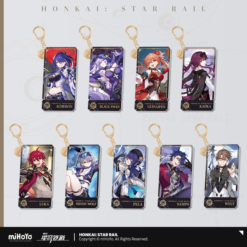 [PREORDER] Honkai: Star Rail Acrylic Keychain – Neiroh Sells