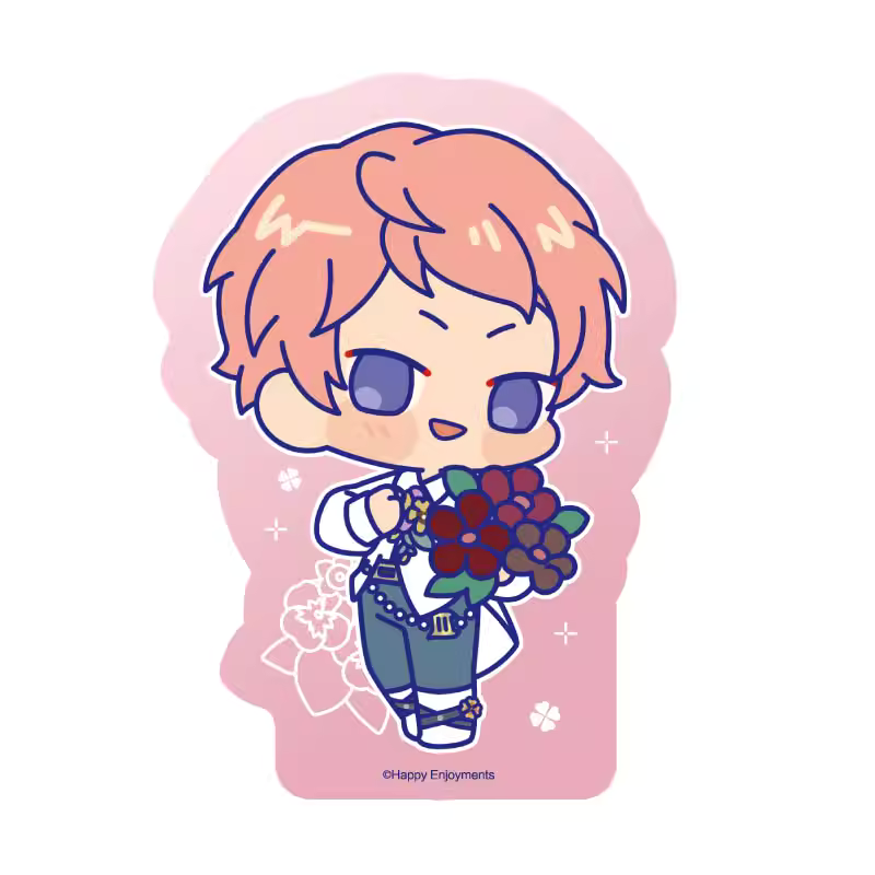 [PREORDER] CN Ensemble Stars Murmurs of Flourishing Blossoms Chibi Acrylic Blocks