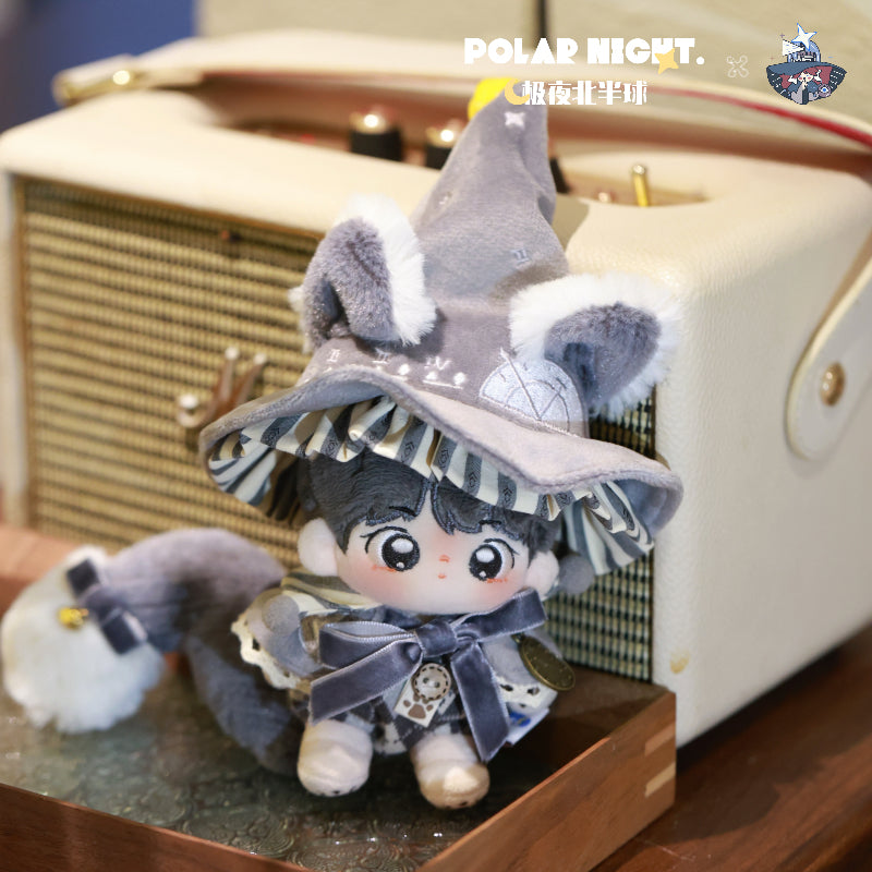 Grey Cat Magician Nui Clothing 10CM