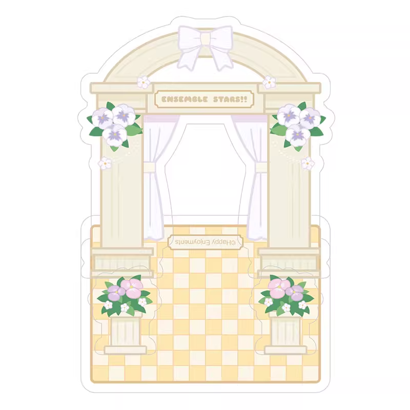 [PREORDER] CN Ensemble Stars Murmurs of Flourishing Blossoms Chibi Acrylic Blocks