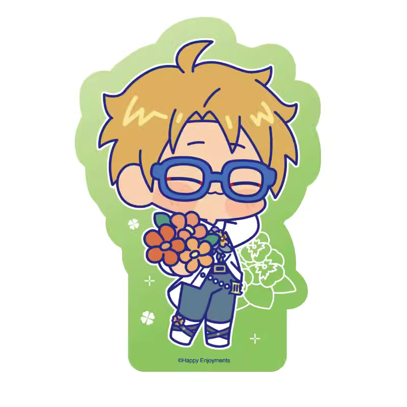 [PREORDER] CN Ensemble Stars Murmurs of Flourishing Blossoms Chibi Acrylic Blocks