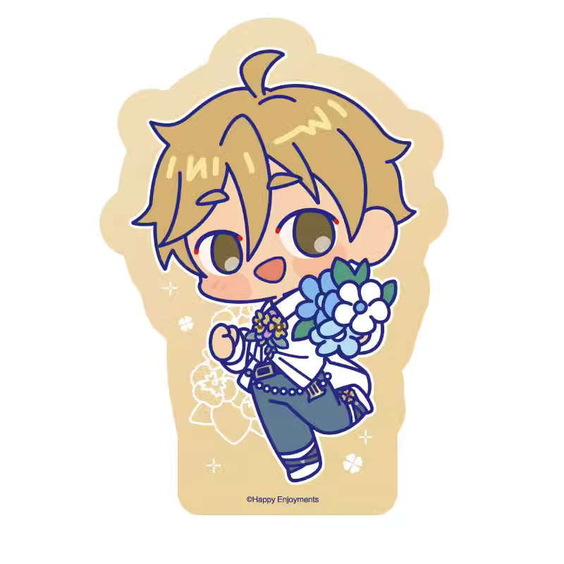 [PREORDER] CN Ensemble Stars Murmurs of Flourishing Blossoms Chibi Acrylic Blocks