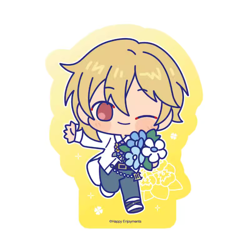 [PREORDER] CN Ensemble Stars Murmurs of Flourishing Blossoms Chibi Acrylic Blocks