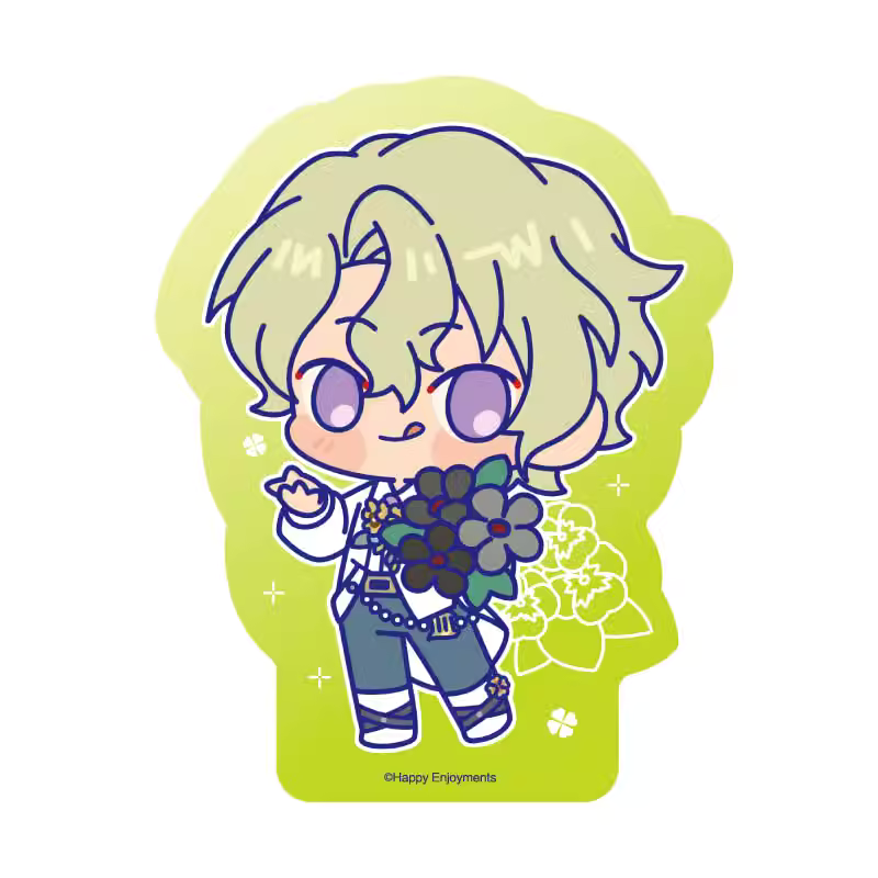 [PREORDER] CN Ensemble Stars Murmurs of Flourishing Blossoms Chibi Acrylic Blocks