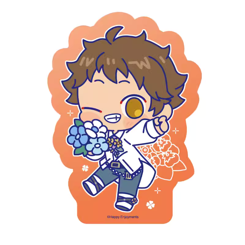 [PREORDER] CN Ensemble Stars Murmurs of Flourishing Blossoms Chibi Acrylic Blocks