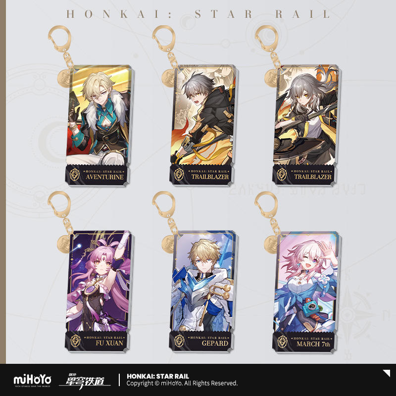 [PREORDER] Honkai: Star Rail Acrylic Keychain – Neiroh Sells