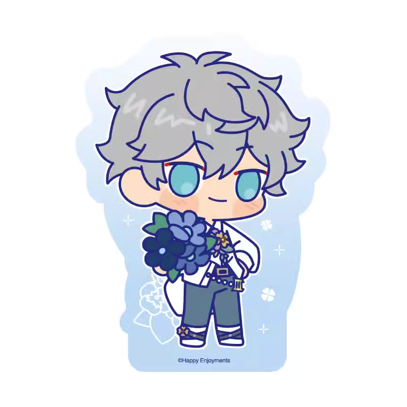 [PREORDER] CN Ensemble Stars Murmurs of Flourishing Blossoms Chibi Acrylic Blocks