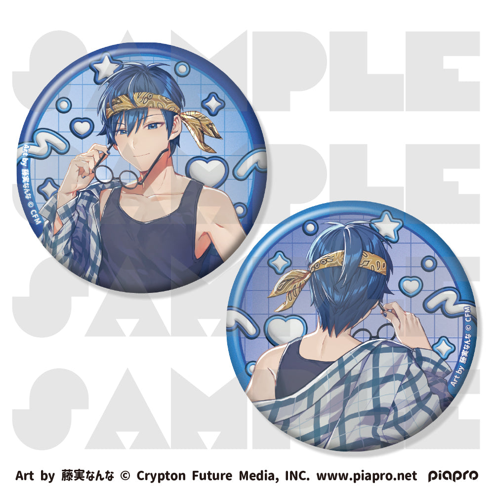 [PREORDER] Vocaloid ~Have a good time~ Metallic Can Badge Sets