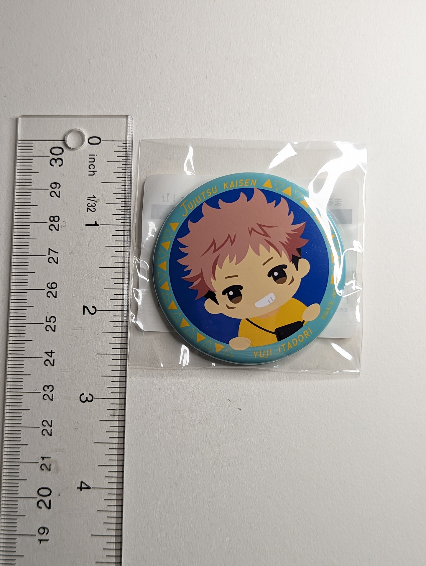 Yuji Itadori Jujutsu Kaisen JJK Camping Kuji Can Badge