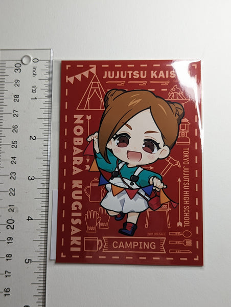 Nobara Kugisaki Jujutsu Kaisen JJK Camping Kuji Post Card