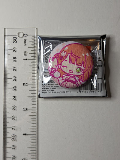 Ayumu Uehara Love Live Nijigasaki x Sanrio Embroidered Can Badge