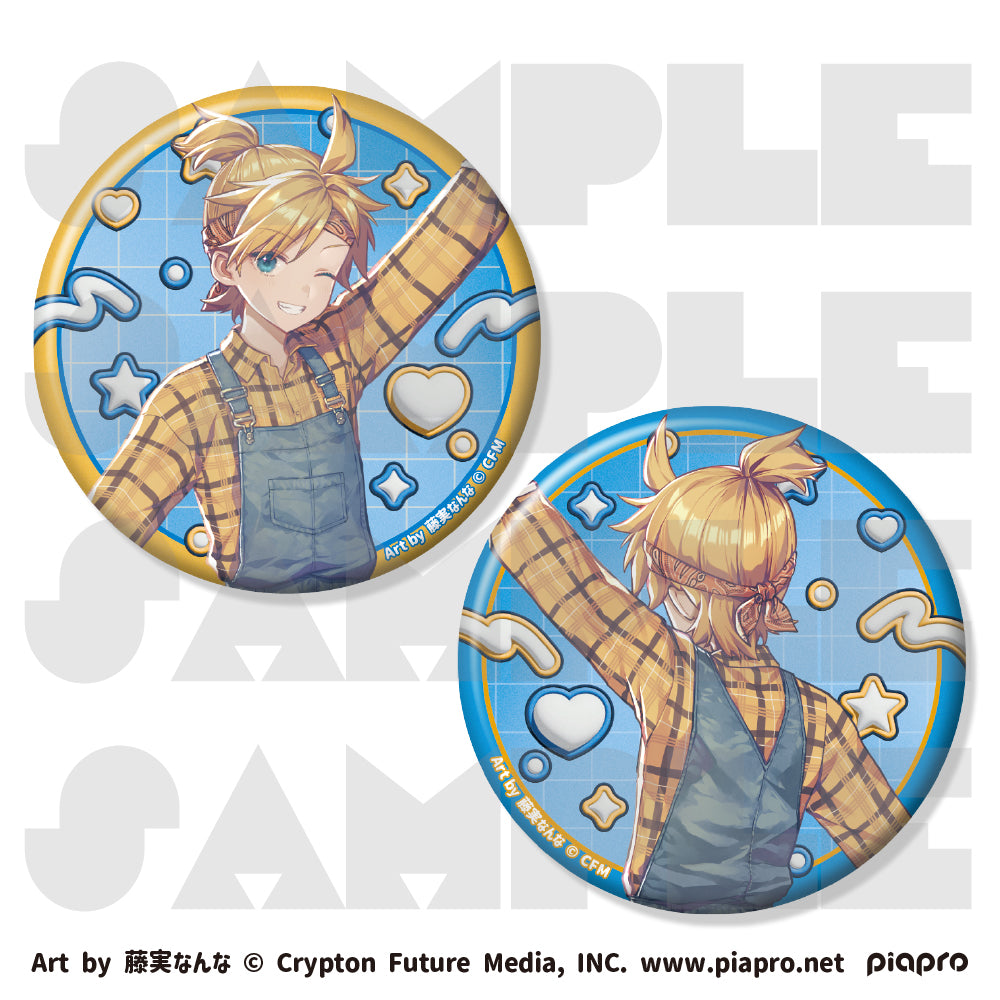 [PREORDER] Vocaloid ~Have a good time~ Metallic Can Badge Sets