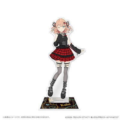 [PREORDER] Hasunosora Love Live POP UP SHOP Gothic Punk Collection Acrylic Stands