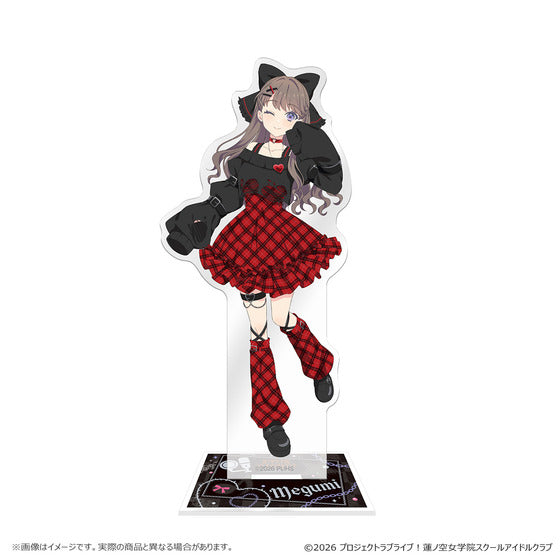 [PREORDER] Hasunosora Love Live POP UP SHOP Gothic Punk Collection Acrylic Stands