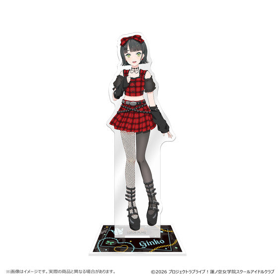 [PREORDER] Hasunosora Love Live POP UP SHOP Gothic Punk Collection Acrylic Stands