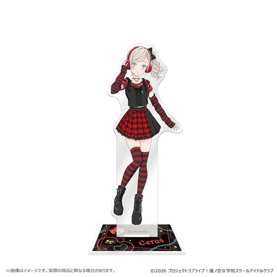 [PREORDER] Hasunosora Love Live POP UP SHOP Gothic Punk Collection Acrylic Stands