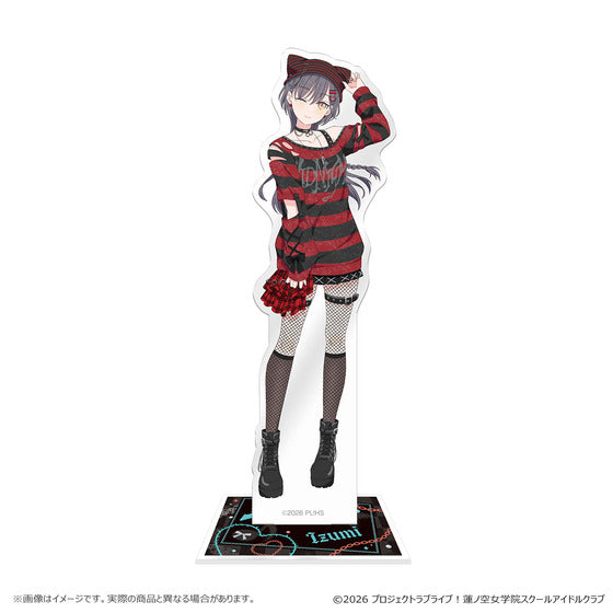 [PREORDER] Hasunosora Love Live POP UP SHOP Gothic Punk Collection Acrylic Stands