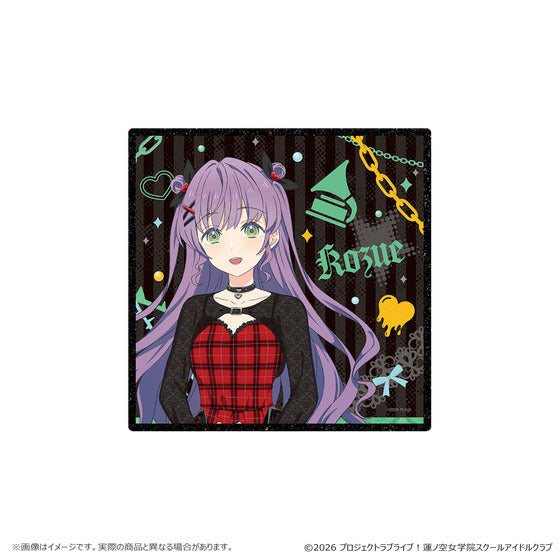 [PREORDER] Hasunosora Love Live POP UP SHOP Gothic Punk Collection Acrylic Glitter Shikishis
