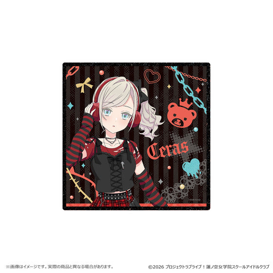 [PREORDER] Hasunosora Love Live POP UP SHOP Gothic Punk Collection Acrylic Glitter Shikishis