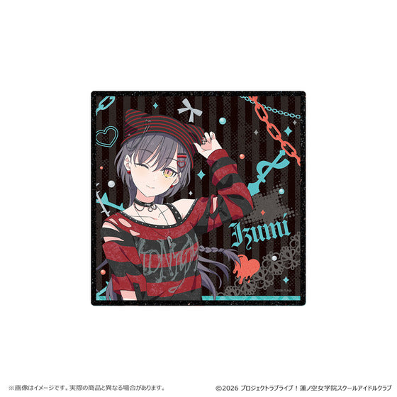 [PREORDER] Hasunosora Love Live POP UP SHOP Gothic Punk Collection Acrylic Glitter Shikishis