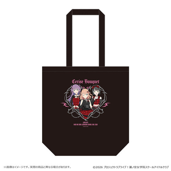 [PREORDER] Hasunosora Love Live POP UP SHOP Gothic Punk Collection Tote Bags