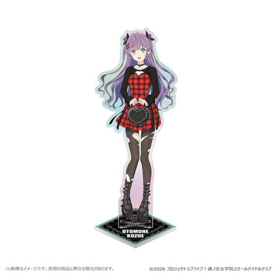 [PREORDER] Hasunosora Love Live POP UP SHOP Gothic Punk Collection BIG Acrylic Stands
