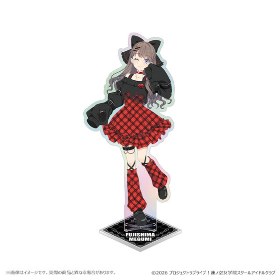 [PREORDER] Hasunosora Love Live POP UP SHOP Gothic Punk Collection BIG Acrylic Stands