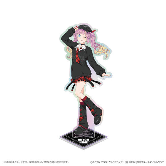 [PREORDER] Hasunosora Love Live POP UP SHOP Gothic Punk Collection BIG Acrylic Stands