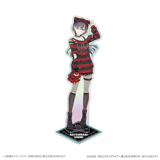 [PREORDER] Hasunosora Love Live POP UP SHOP Gothic Punk Collection BIG Acrylic Stands
