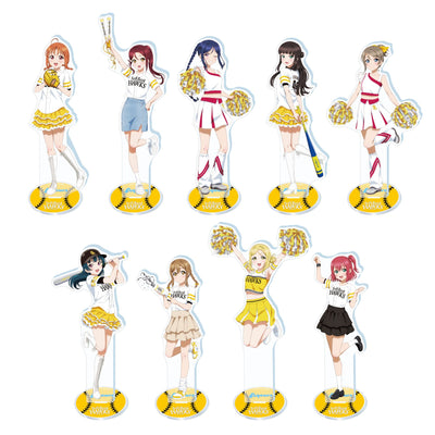 [PREORDER] Aqours x SoftBank Hawks Love Live Pacific League Acrylic Stands