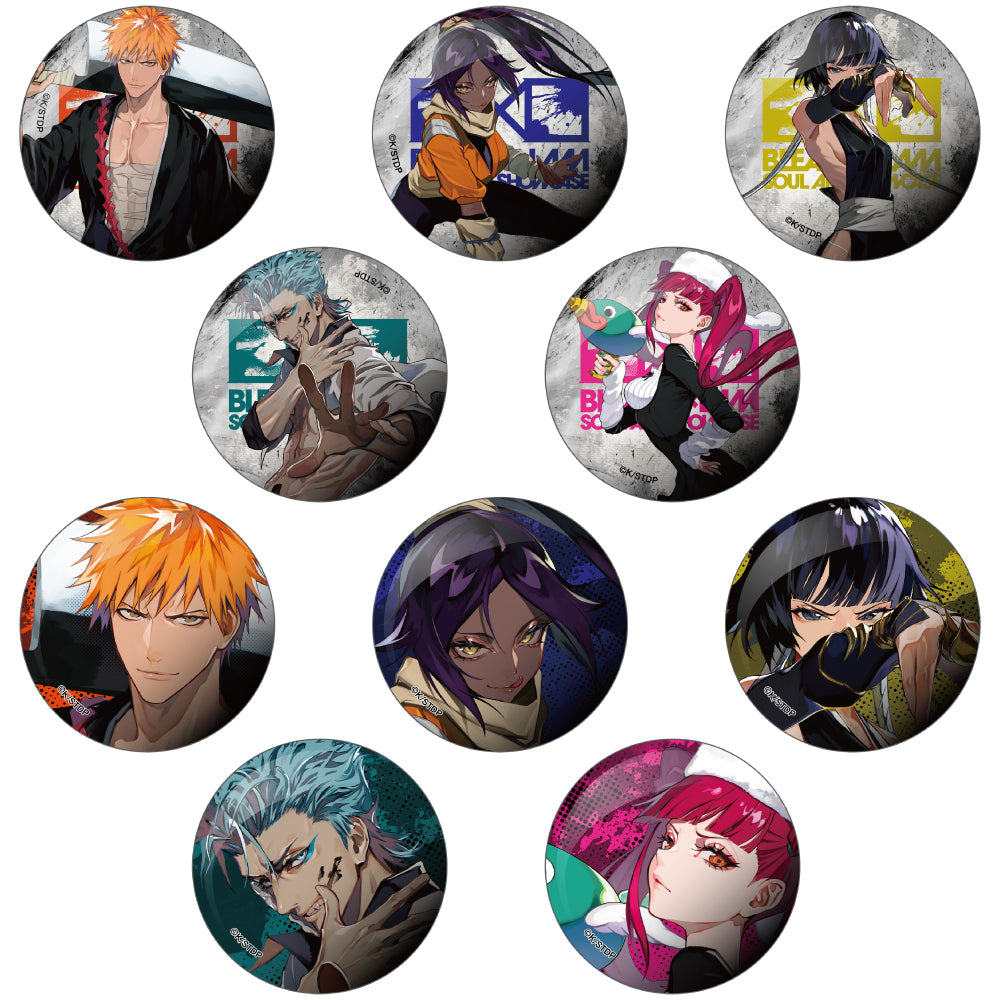 [PREORDER]  BLEACH×LAM -Soul Art Showcase Can Badge Blind Bags