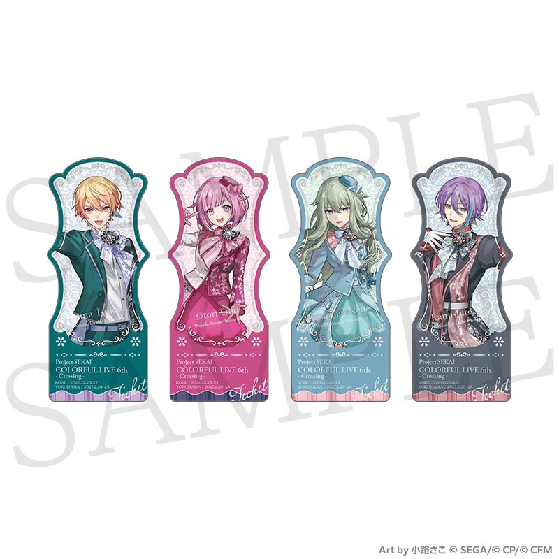 [PREORDER] Project Sekai 6th Live Crossing Ticket-style Cards - Wonderlands x Showtime