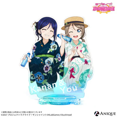 [PREORDER] Aqours Love Live UR Pair Acrylic Stands