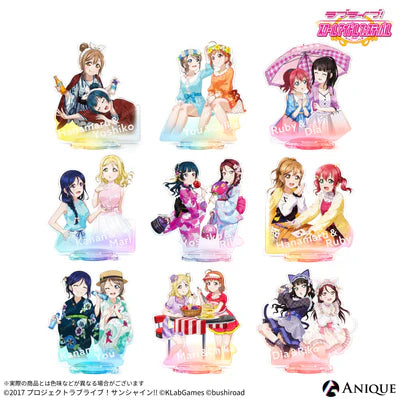 [PREORDER] Aqours Love Live UR Pair Acrylic Stands