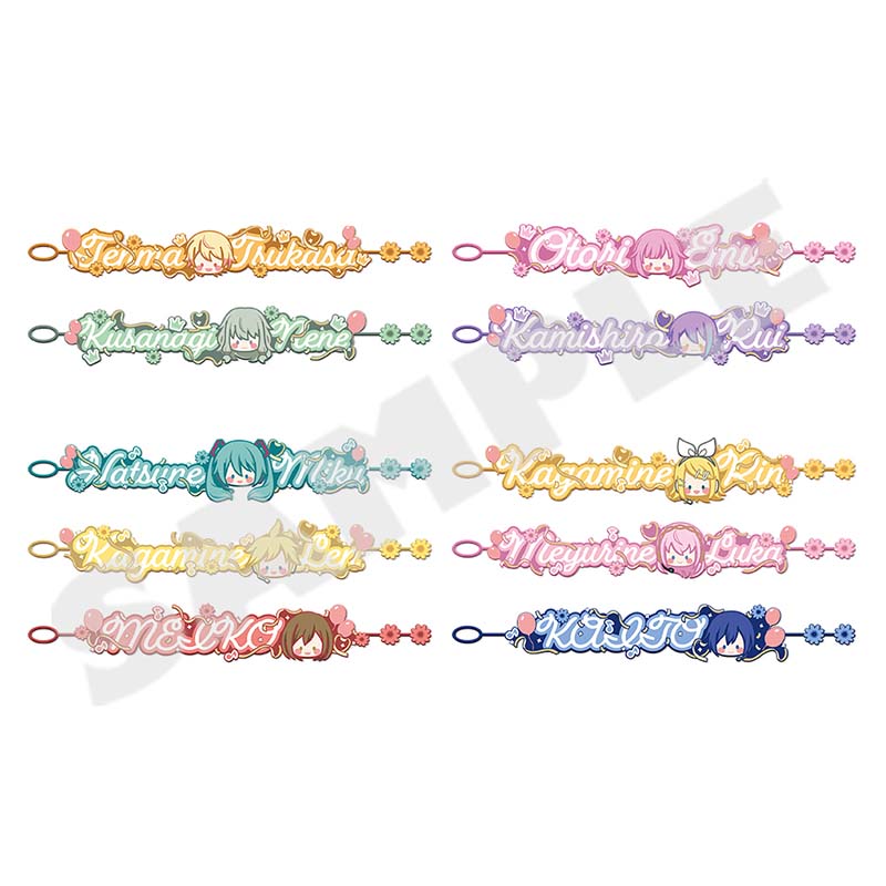 [PREORDER] Project Sekai 4th Anniversary Thanksgiving Embroidered Bracelets C