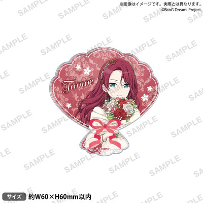 [PREORDER] Afterglow BanG Dream Flower Garden Acrylic Badges