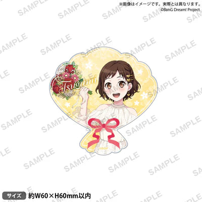 [PREORDER] Afterglow BanG Dream Flower Garden Acrylic Badges