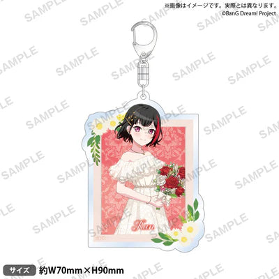 [PREORDER] Afterglow BanG Dream Flower Garden Acrylic Keychains