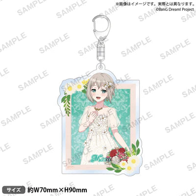 [PREORDER] Afterglow BanG Dream Flower Garden Acrylic Keychains