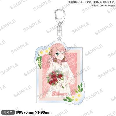 [PREORDER] Afterglow BanG Dream Flower Garden Acrylic Keychains